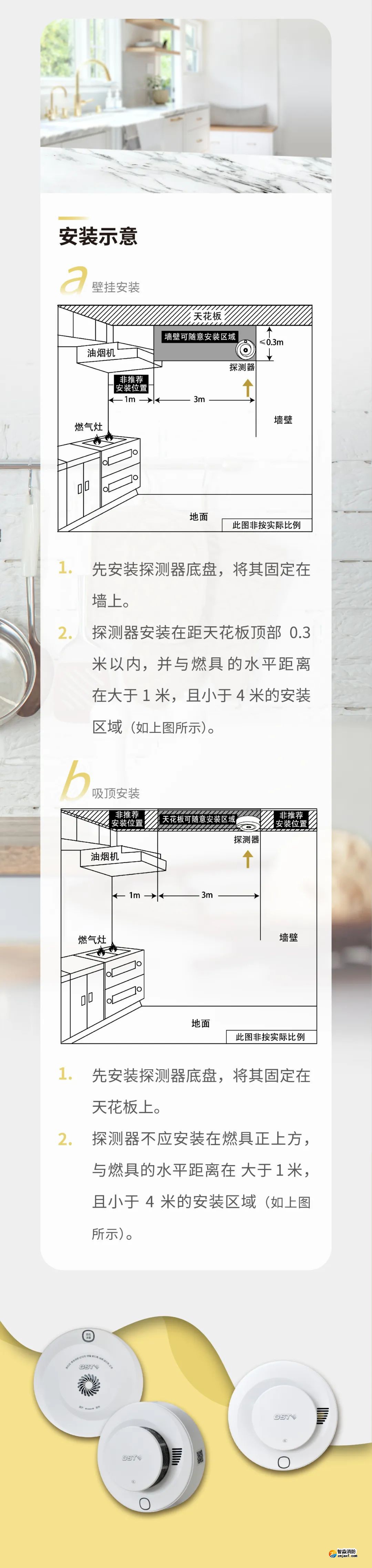 海南海湾JT-230-AG-NB-CN家用可燃气体探测器参数特点